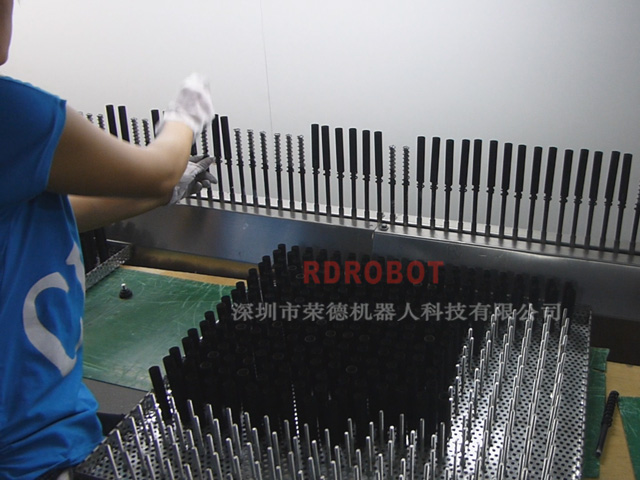 電子煙杆自動噴塗流水線