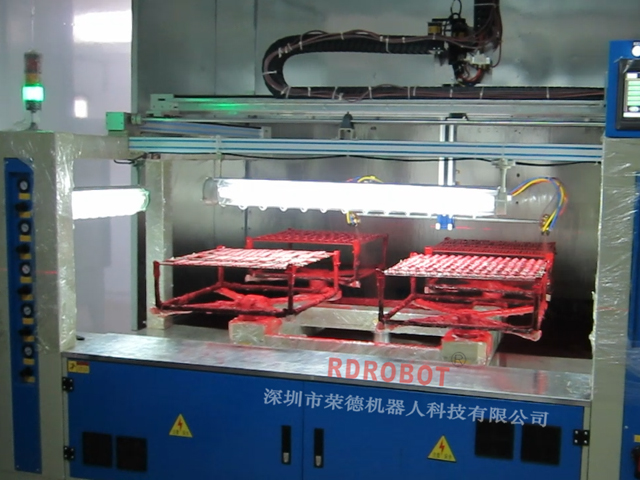 玩具五軸自動噴塗機