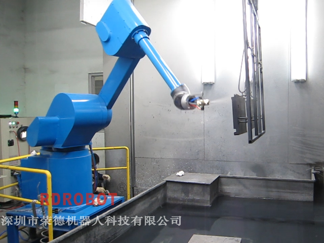 LED設備鐵架噴塗機器人