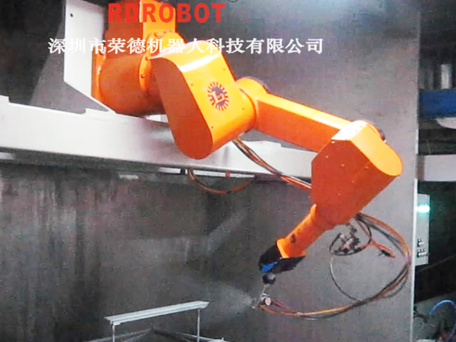 家電外殼自動噴塗機器人