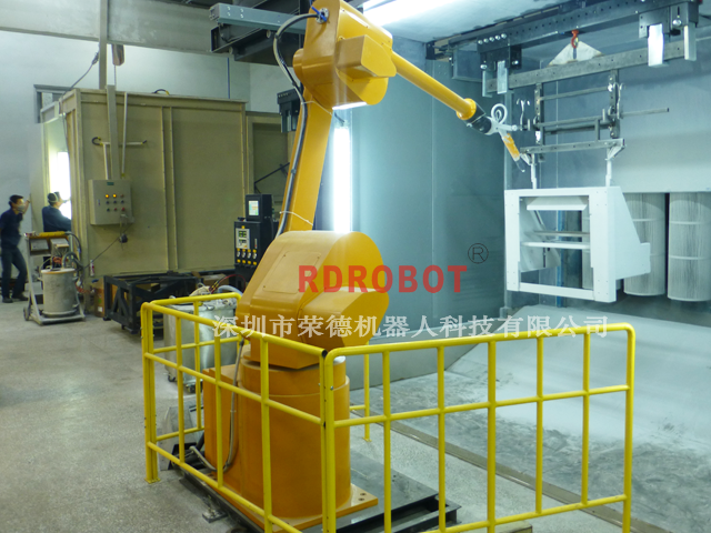 國産防爆型自動噴粉機器人